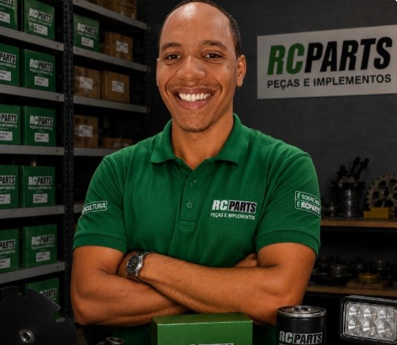 Equipe RC Parts pronta para atender produtores rurais